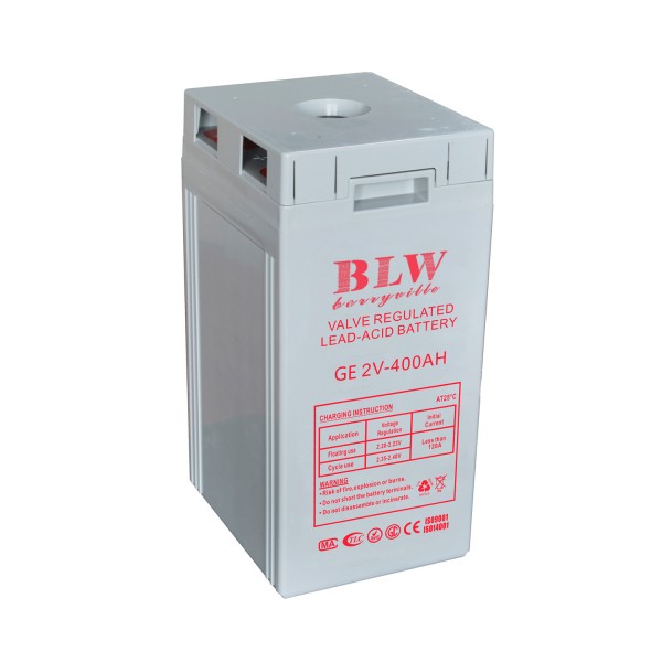 Gray shell colloid small battery 2V-400AH