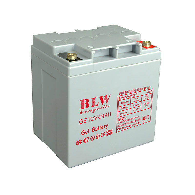 Gray shell gel battery 12V-24AH