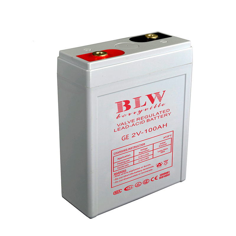 Gray shell colloid small battery 2V-100AH