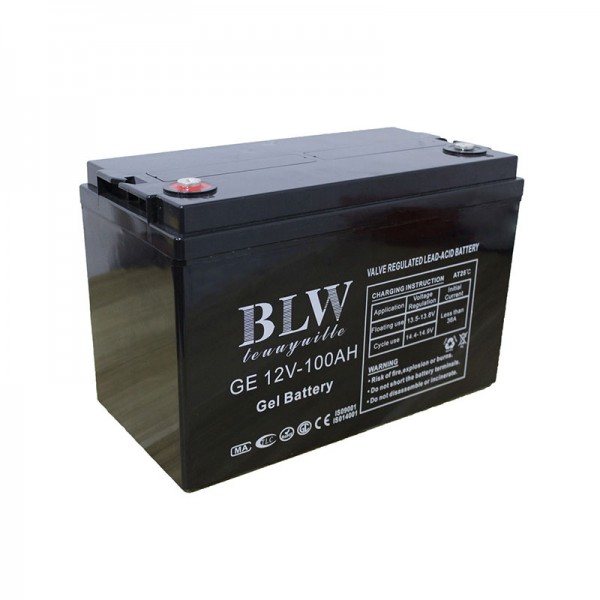 Black shell gel battery 12V-100AH