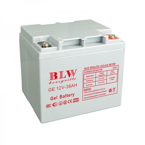 Gray shell gel battery 12V-38AH